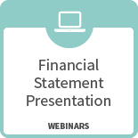 Financial Statements Presentation Webinar icon
