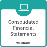 Consolidated financial statements Webinar icon